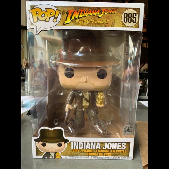 Indiana Jones Pop 885! Authentic Disney Parks 10" - Picture 1 of 7